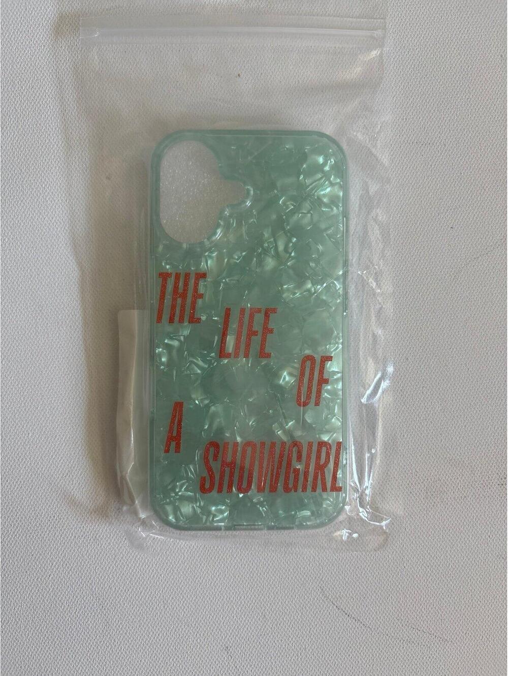 Taylor Swift official merch iphone 16 Life of a Showgirl phone case